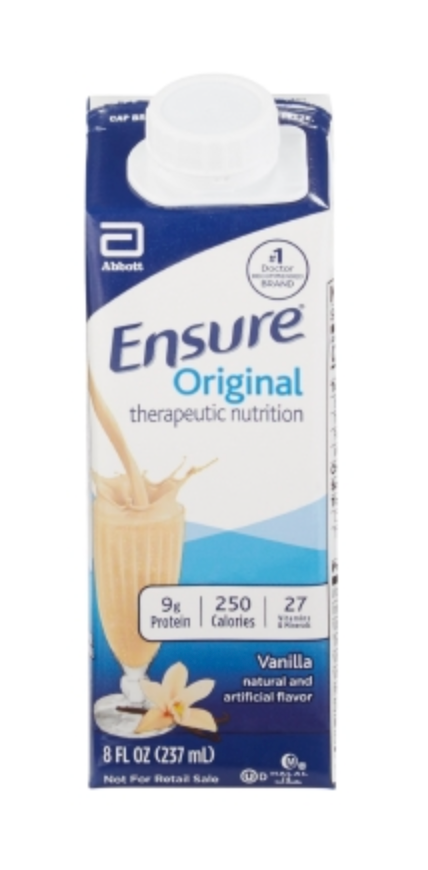 Ensure Clear Therapeutic Nutrition Drink, Apple, 8 Oz, 24